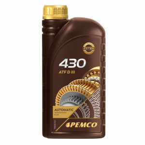 Трансмиссионное масло PEMCO 430 ATF Dexron III синтетическое, 1л (PM0430-1)